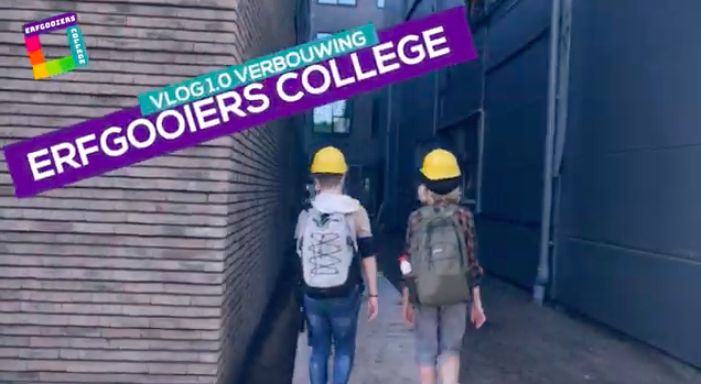 Vlog Erfgooiers College nieuwbouw