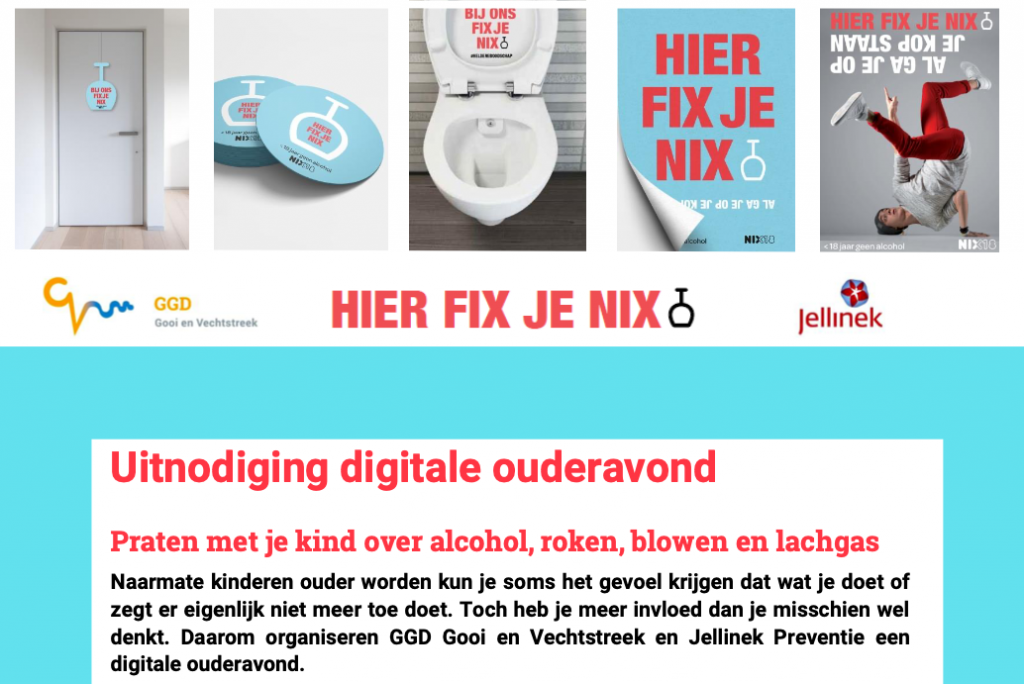 Online ouderavond van de GGD